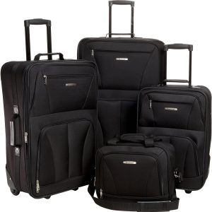 4-in-1 Luggage Set with Bag Black Edition